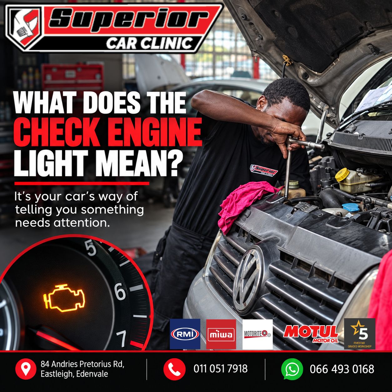 What Does the Check Engine Light Mean?